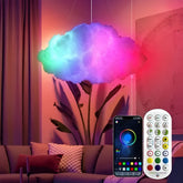 Luces  LED en forma de nubes 3D